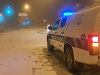 Полиция опубликовала инструкции для водителей в Иудее и Самарии, которых снегопад застал в дороге