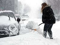 Снежный шторм "Кенан" на востоке США: более 80 тысяч человек остались без электричества
