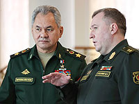Министр обороны России Сергей Шойгу и министр обороны Беларуси Виктор Хренин