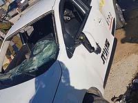 Израильский таксист, планировавший отремонтировать машину в Шхеме, подвергся "каменной атаке"