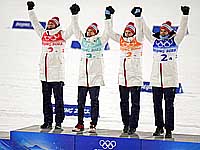 Олимпиада. В медальном зачете лидируют норвежцы, россияне - на девятом месте