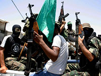 Боевики ХАМАСа в Дир аль-Балахе
