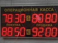 С началом торгов в Москве курс рубля рухнул до шестилетнего минимума