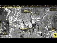 ImageSat публикует спутниковые снимки, на которых показаны российские войска в десятках километров от Харькова