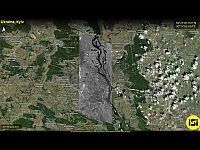 Израильская компания ImageSat публикует спутниковые снимки зон боевых действий и границ Украины