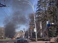 Обстрелы в Киеве, обесточен Центральный железнодорожный вокзал