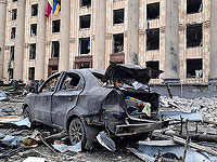 Последствия ракетного обстрела центра Харькова: не менее десяти погибших, десятки раненых
