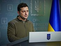 Президент Украины Владимир Зеленский призвал мир 