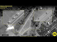 Спутниковые снимки ImageSat: в "Барановичи" продолжают прибывать самолеты ДРЛО, что может свидетельствовать о подготовке масштабного авиаудара