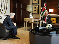 В Аммане состоялась встреча министра иностранных дел Лапида и короля Иордании Абдаллы