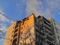 Российские военные вновь обстреляли жилой район Киева, причинен ущерб