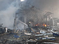 Очередной обстрел Харькова армией РФ привел к сильному пожару на рынке