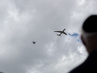 Гражданский и военный самолеты опасно сблизились в небе над Израилем