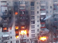 Администрация: в Луганской области в результате обстрелов разрушены десятки домов, есть жервты
