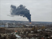 Мощный взрыв в Луганске: взорвана нефтебаза
