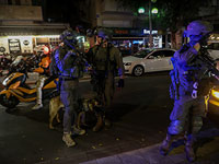 После теракта на улице Дизенгоф в Тель-Авиве. 07.04.2022