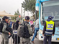Полиция Иерусалима проводит мероприятия по обеспечению безопасности в первую пятницу Рамадана
