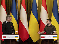 Пресс-конференция Карла Нехаммера и Владимира Зеленского в Киеве. 9 апреля 2022 года