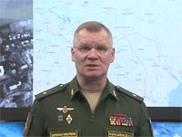 Представитель минобороны РФ отчитался об успехах, не упомянув потерю ракетного крейсера "Москва"