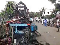 В Индии от удара током погибли участники религиозной процессии