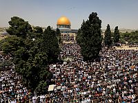 Последняя пятница Рамадана: в массовой молитве на Храмовой горе участвовали 160 тысяч мусульман