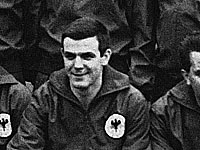 Лео Вилден. Фрагмент фотографии сборной ФРГ перед чемпионатом мира 1962 года
