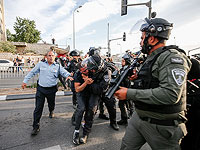 Беспорядки на севере Иерусалима, арабы бросают камни и блокируют шоссе