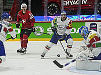 Чемпионат мира по хоккею. Сборные Чехии и Швейцарии разгромили соперников