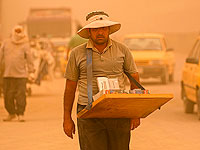 Пыльная буря накрыла Ирак. Фоторепортаж