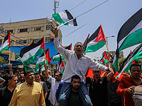 В секторе Газы и Рамалле проходят "марши гнева" под палестинскими флагами