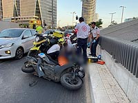 В результате столкновения двух мотоциклов в Тель-Авиве пострадали три человека