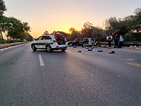 Возле Бейт-Дагана автомобиль, в котором находились жители Рахата, насмерть сбил добровольца дорожной полиции