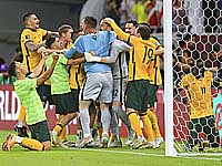 Австралийцы победили сборную Перу в серии пенальти и вышли в финальную часть чемпионата мира