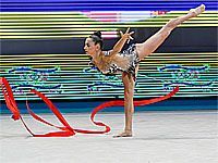 Чемпионат Европы по художественной гимнастике. Дарья Атаманов завоевала пятую медаль