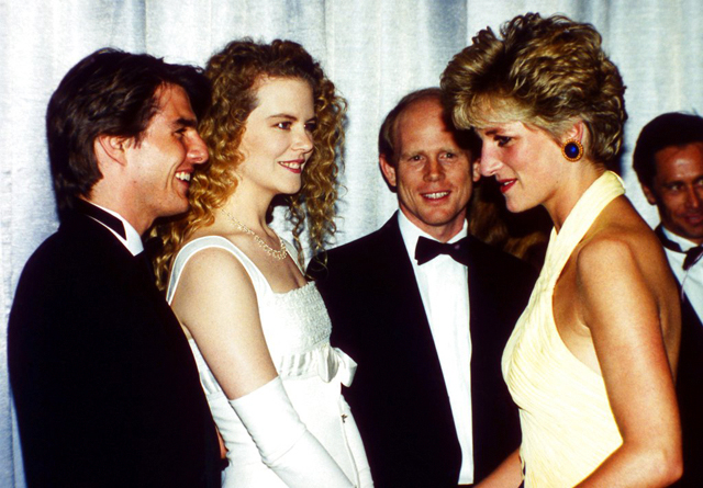 Том Круз, Николь Кидман, принцесса Диана. 1992