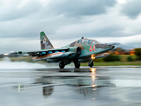 Второй российский Су-25 за неделю разбился недалеко от границы с Украиной во время "тренировочного" полета