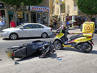 В результате ДТП в Реховоте тяжелые травмы получил мотоциклист