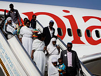 В Израиль прибыл 181 репатриант из Эфиопии