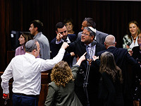 Заседание Кнессета вышло из-под контроля: оскорбления, обвинения в терроризме и удаления депутатов из зала