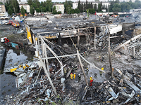 Ракетный удар по ТРЦ в Кременчуге: не менее 18 погибших, десятки пропавших без вести