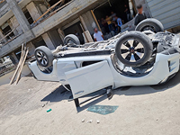"Разборка" на стройке в Бейт-Шемеше: разбиты автомобили, задержаны четверо подозреваемых