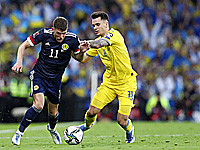 Украинцы победили сборную Шотландии и вышли в финал стыковых матчей
