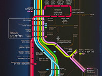 Известный дизайнер, новый репатриант из Москвы, разработал новую карту железных дорог Израиля