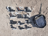 Около границы с Иорданией задержаны двое контрабандистов, изъяты 12 пистолетов