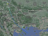 В Греции разбился украинский транспортный самолет