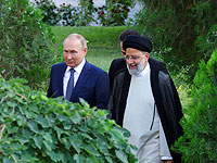 Путин с президентом Ирана Эбрагимом Раиси. 19 июля 2022 года