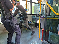 Автобус, в котором совершил нападение Исмаил Намер