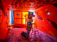 Pop-Up искусство в доме под слом в Од а-Шароне. Фоторепортаж
