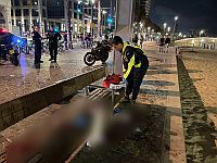 На набережной в Тель-Авиве ранен молодой мужчина