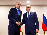 СМИ: 5 августа в Сочи пройдут переговоры Эрдогана и Путина
